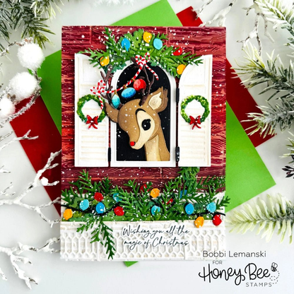 Wonder Of Christmas - 4x4 Photopolymer Stamp Set - Honey Bee Stamps