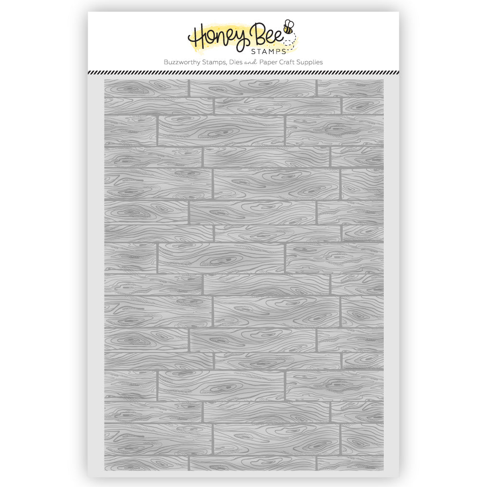 Wood Planks - 3D Embossing Folder - Honey Bee Stamps
