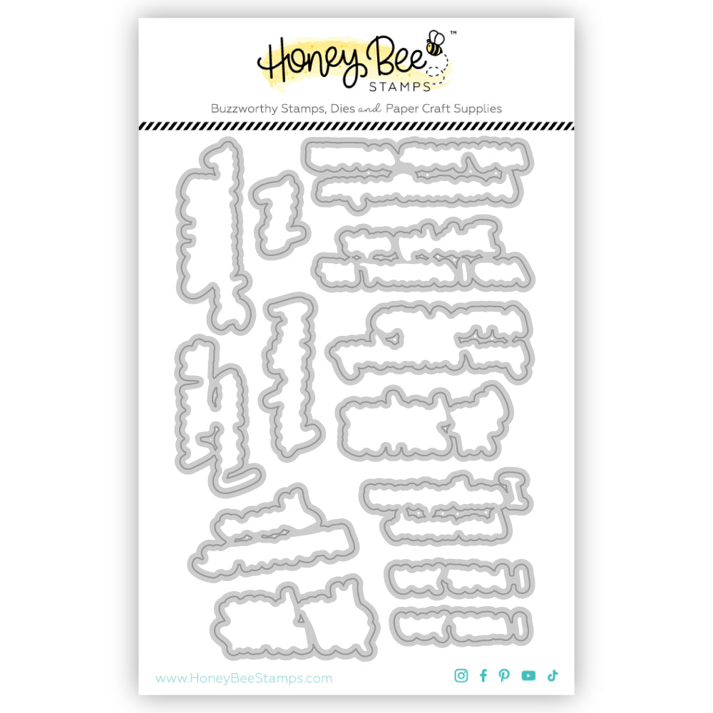 You Had Me At Coffee - Honey Cuts - Coordinating Dies - Honey Bee Stamps
