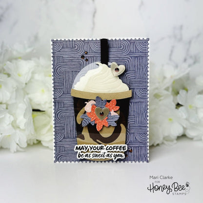 You Had Me At Coffee - Honey Cuts - Coordinating Dies - Honey Bee Stamps