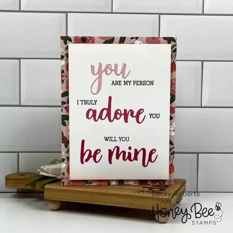 Adore - Honey Cuts - Coordinating - Retiring - Honey Bee Stamps