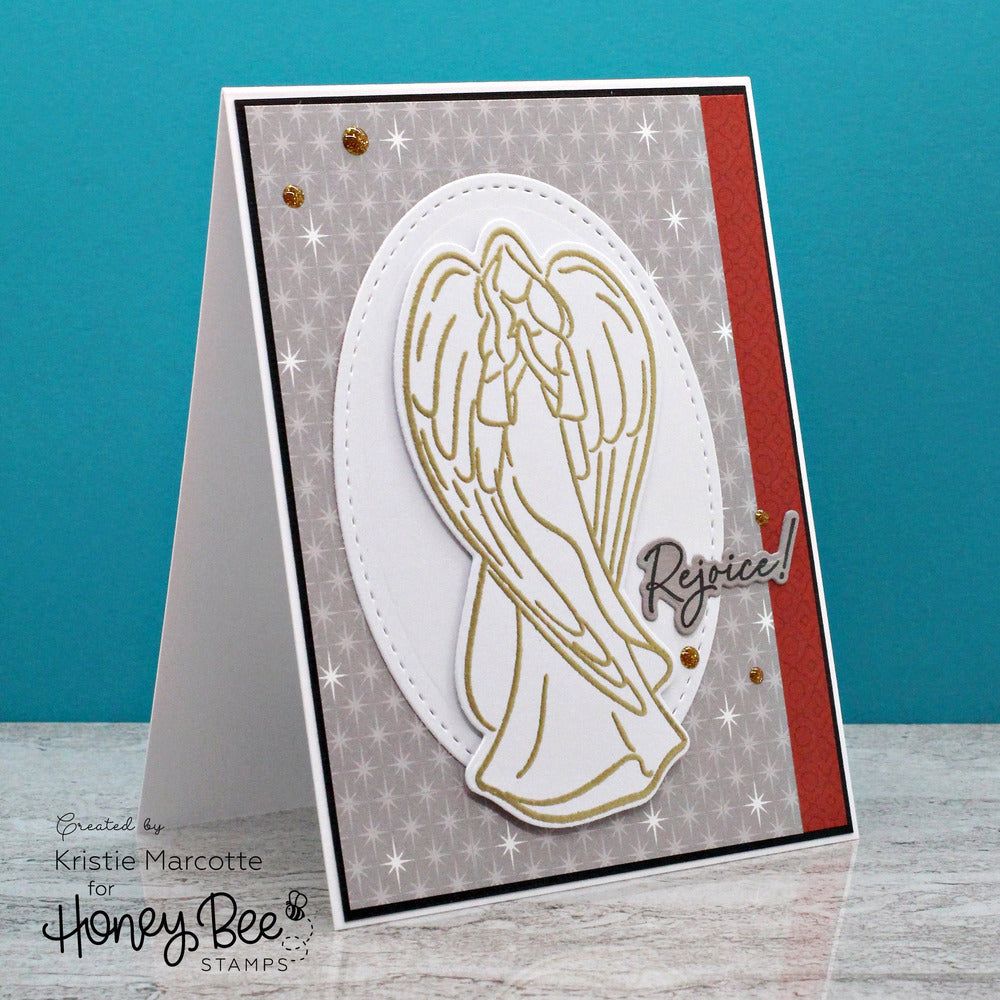 Artsy Angel - 6x6 Photopolymer Stamp Set - Honey Bee Stamps