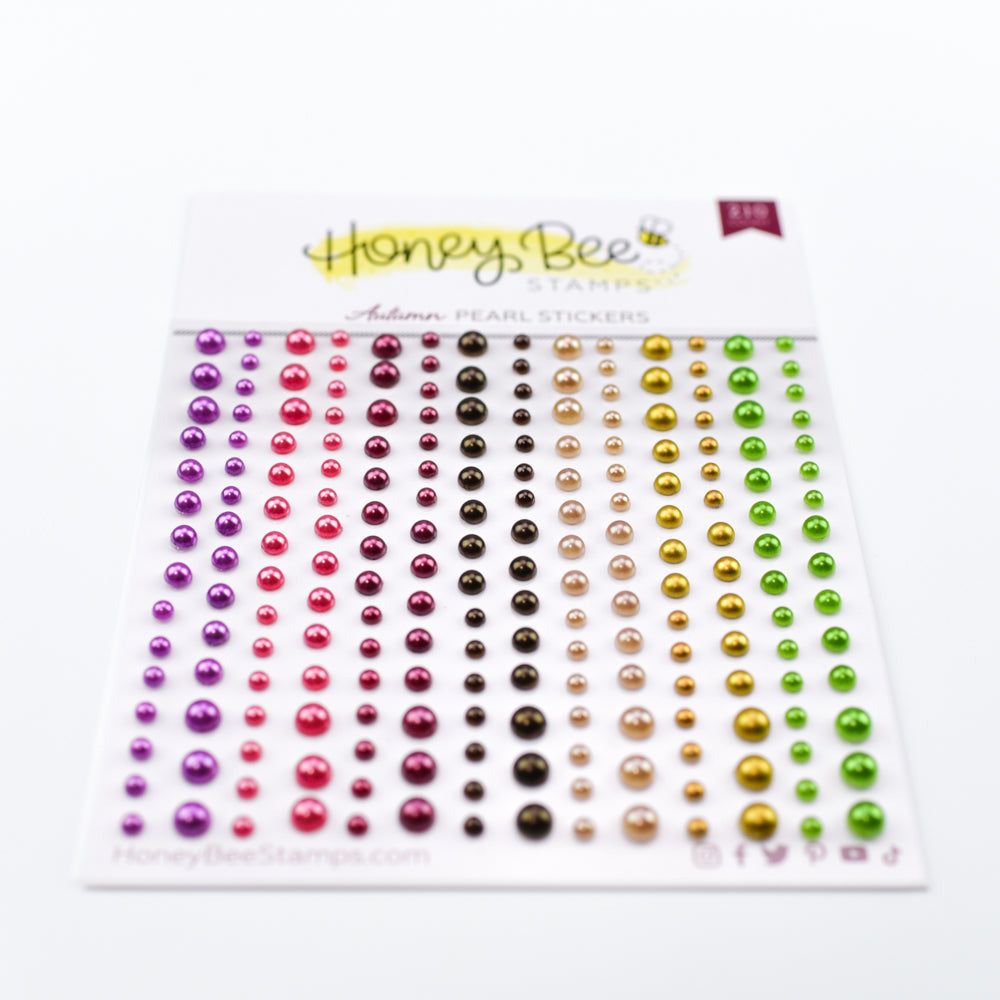 Autumn Pearls - Pearl Stickers - 210 Count - Honey Bee Stamps