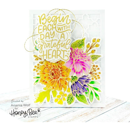 Beautiful Blooms - Honey Cuts - Coordinating Dies - Honey Bee Stamps