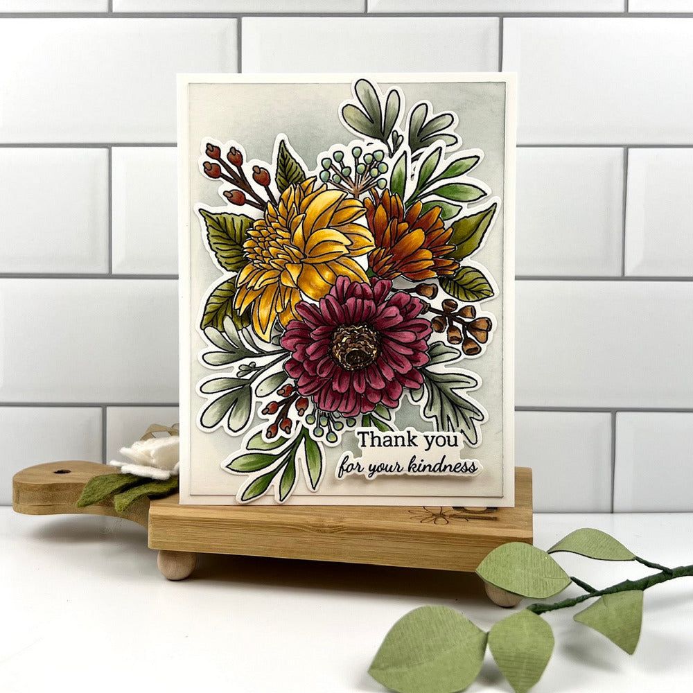 Beautiful Blooms - Honey Cuts - Coordinating Dies - Honey Bee Stamps