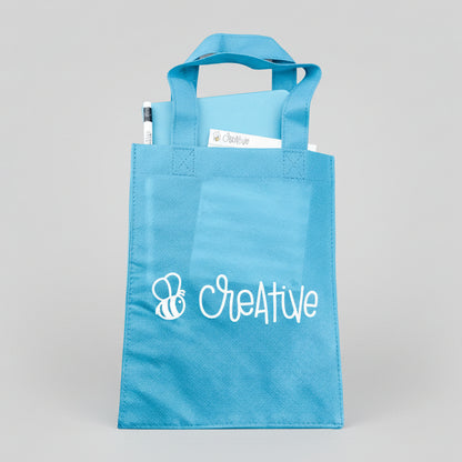 Bee Creative - 8"x10" Teal Bag - Honey Bee Stamps