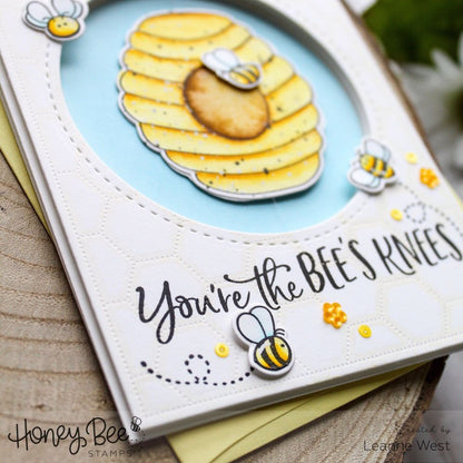 Bee Hive - 3x4 Photopolymer Stamp Set - Honey Bee Stamps