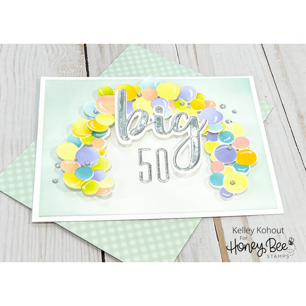 Big Buzzword - 5x5 Photopolymer Stamp Set - Retiring - Honey Bee Stamps