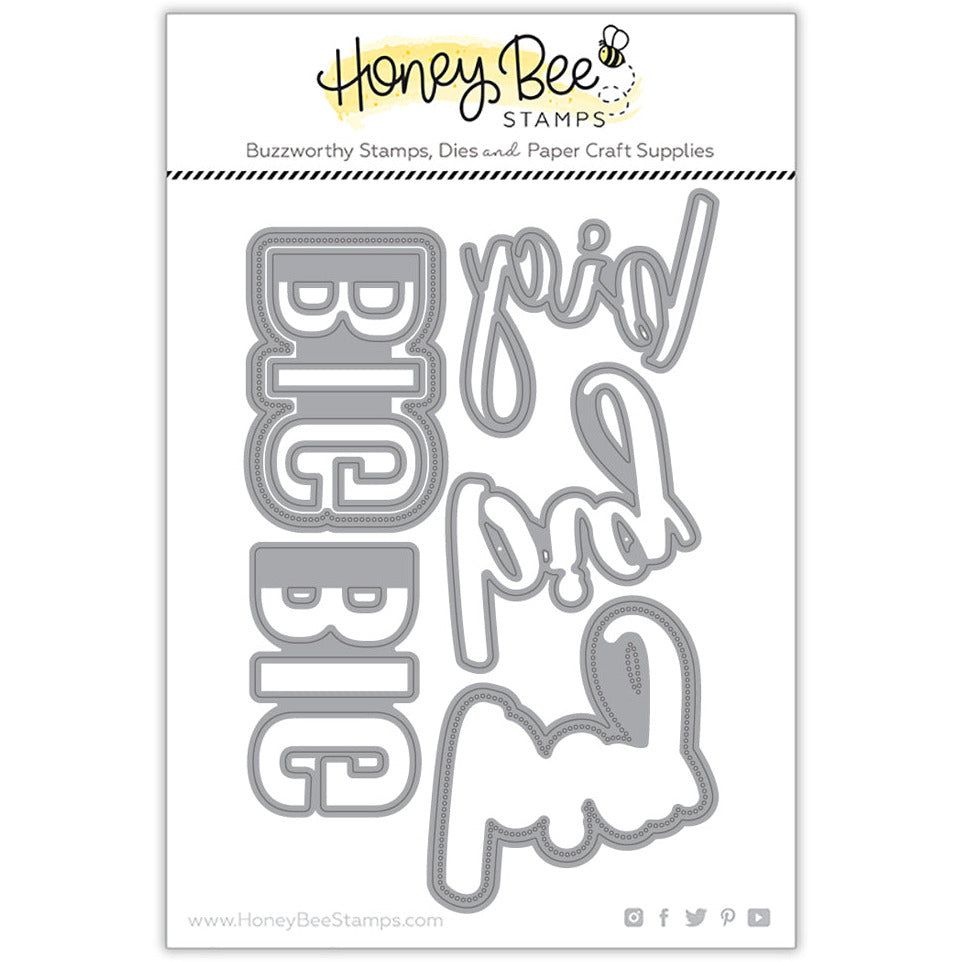 Big Buzzword - Honey Cuts - Stand - Alone Dies - Retiring - Honey Bee Stamps