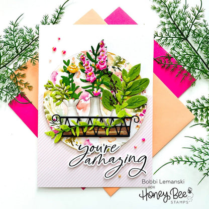 Big Time Kindness - 6x8 Photopolymer Stamp Set - Honey Bee Stamps