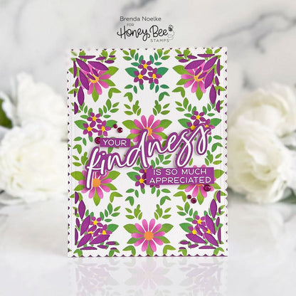 Big Time Kindness - 6x8 Photopolymer Stamp Set - Honey Bee Stamps