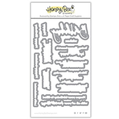 Birthday Wishes - Honey Cuts - Coordinating Dies - Honey Bee Stamps