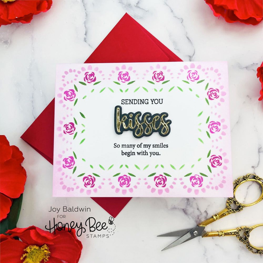 Bitty Buzzwords: Be Mine - Honey Cuts - Stand - Alone Dies - Retiring - Honey Bee Stamps