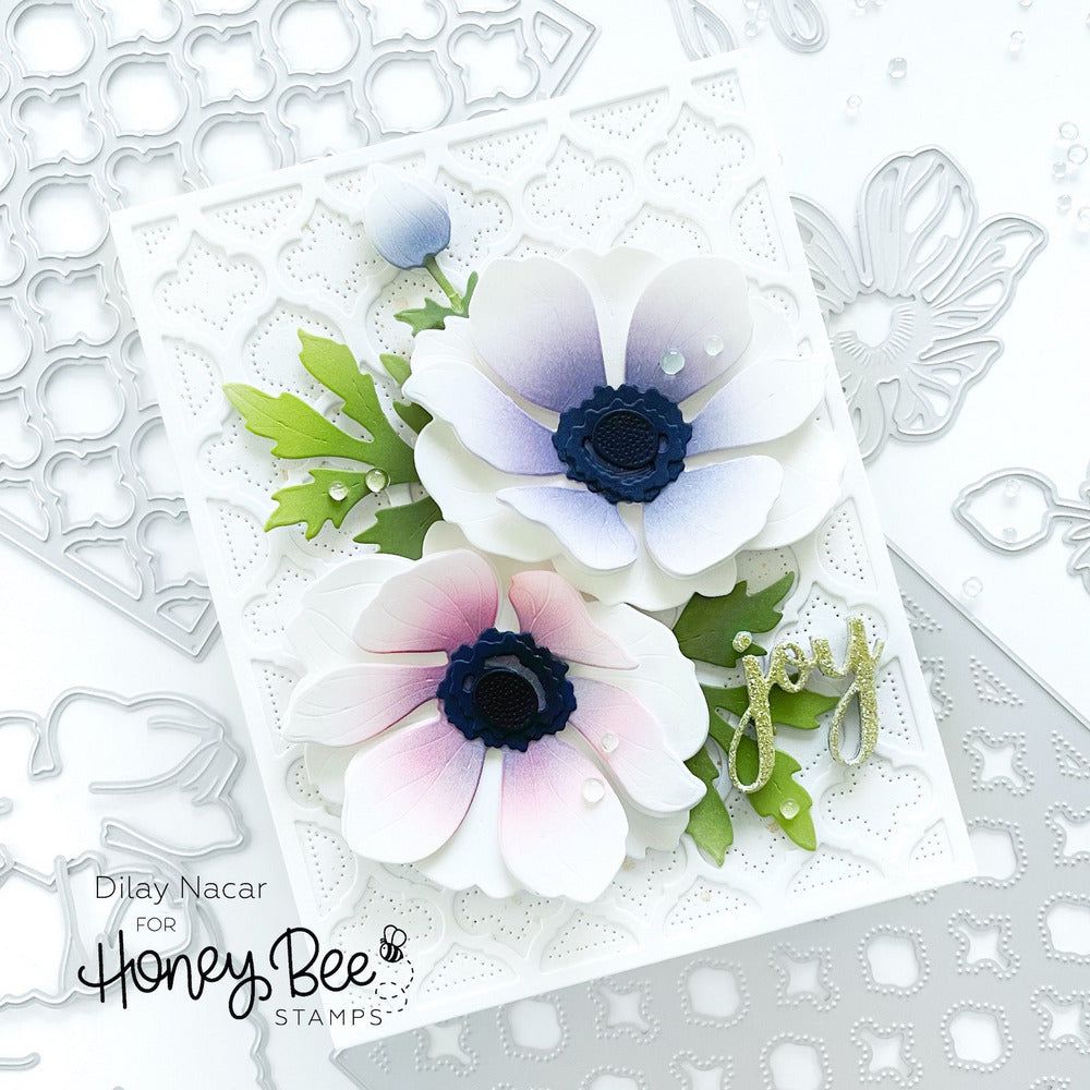 Bitty Buzzwords: Holidays - Honey Cuts - Stand - Alone Dies - Honey Bee Stamps