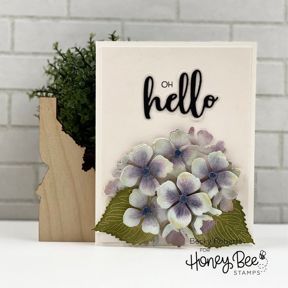 Bitty Buzzwords - Honey Cuts - Stand - Alone Dies - Honey Bee Stamps