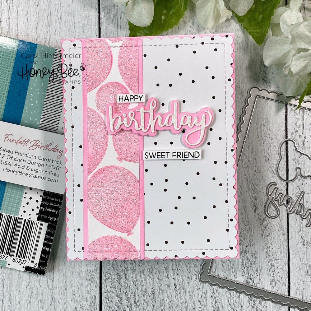Bitty Buzzwords - Honey Cuts - Stand - Alone Dies - Honey Bee Stamps