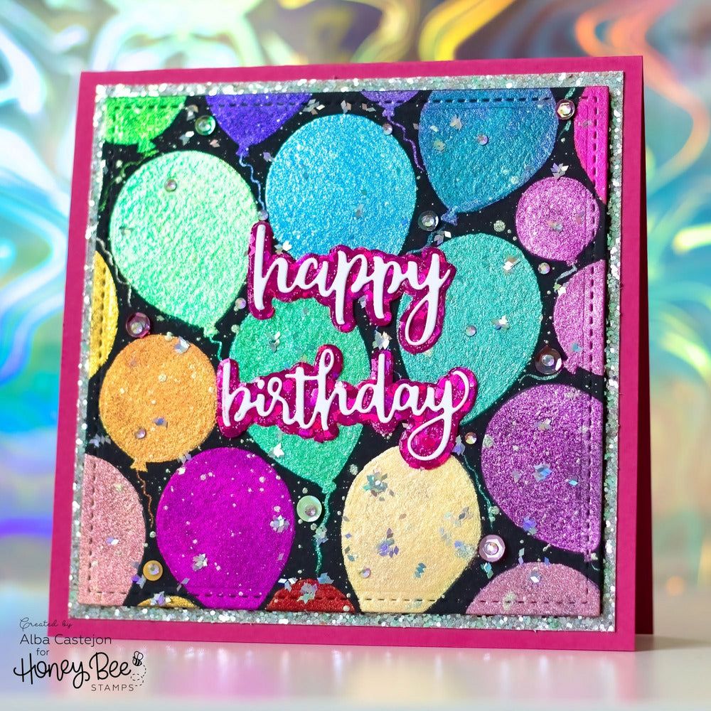 Bitty Buzzwords - Honey Cuts - Stand - Alone Dies - Honey Bee Stamps