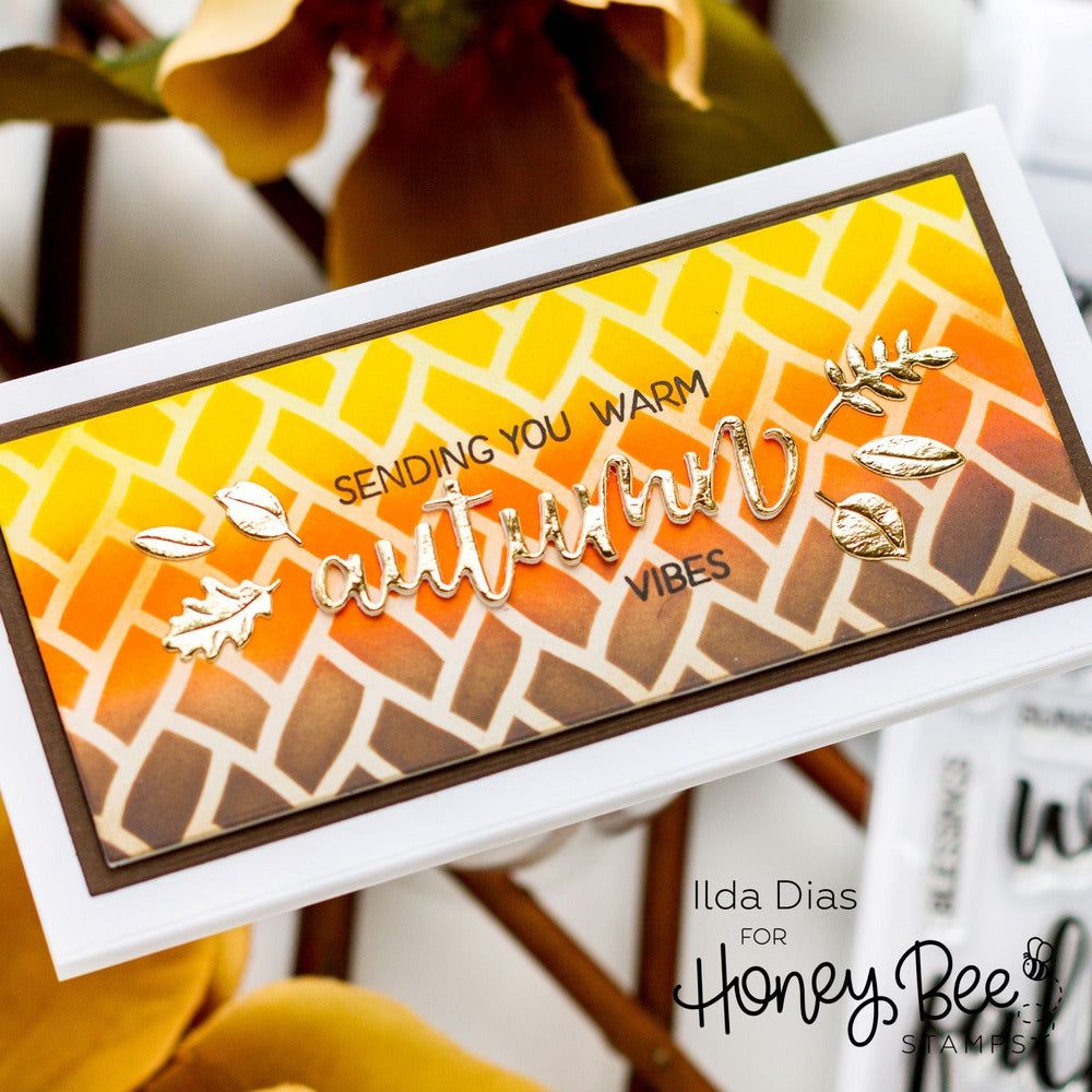 Bitty Buzzwords: Seasons - Honey Cuts - Stand - Alone Dies - Honey Bee Stamps