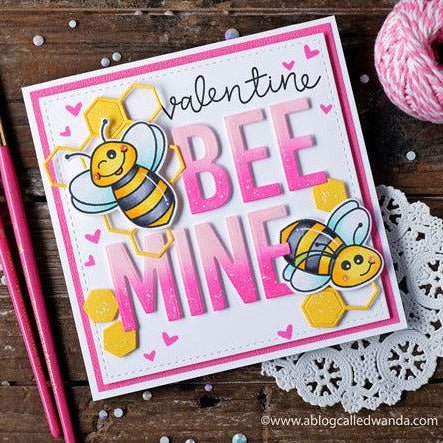 Build - A - Bee - Honey Cuts - Coordinating Dies - Honey Bee Stamps