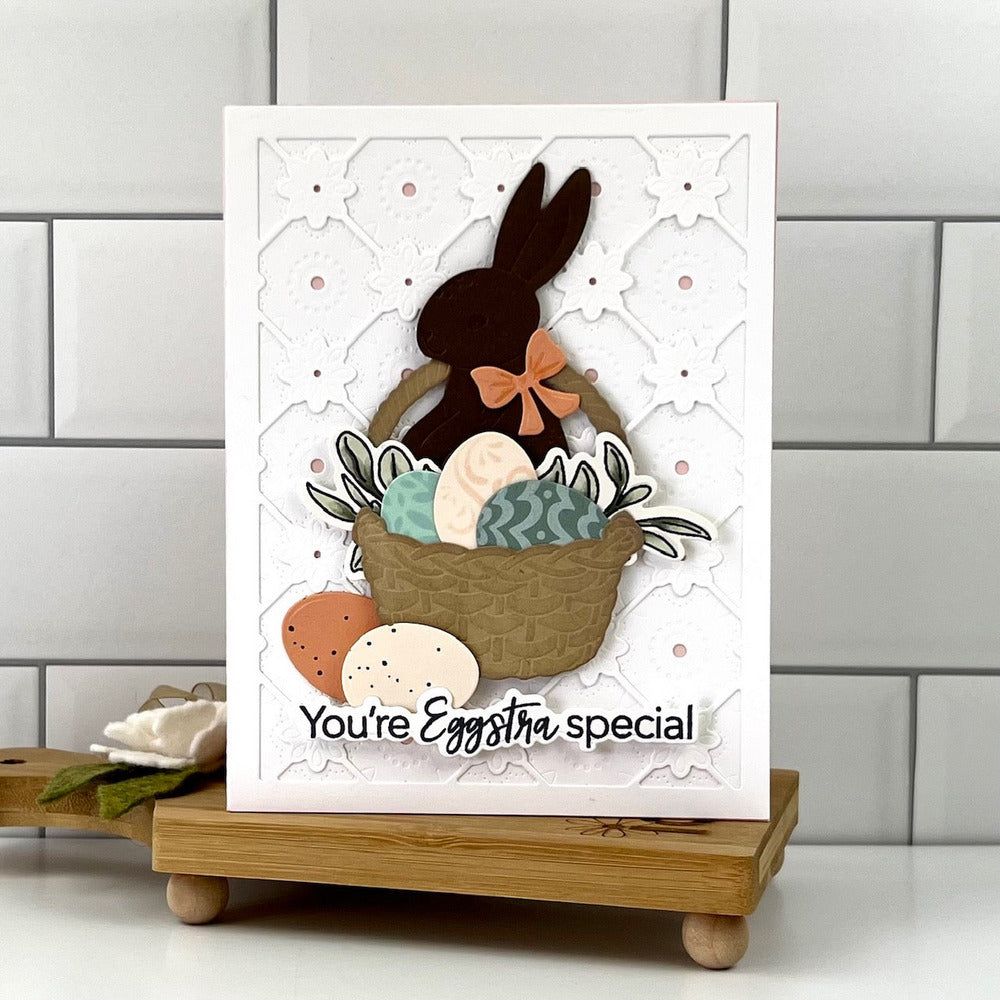 Bunny Basket - Honey Cuts - Stand - Alone Dies - Honey Bee Stamps