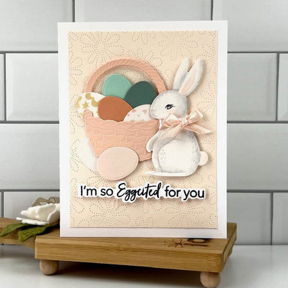 Bunny Basket - Honey Cuts - Stand - Alone Dies - Honey Bee Stamps