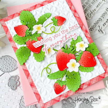 Clover Petals - 3D Embossing Folder - Honey Bee Stamps