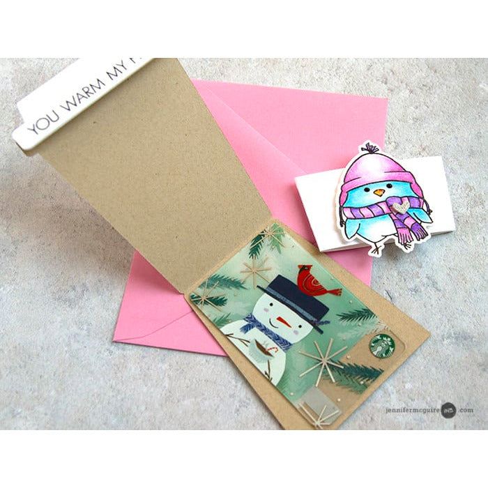 Coffee Cup Gift Card Holder - Honey Cuts - Stand - Alone Dies - Honey Bee Stamps