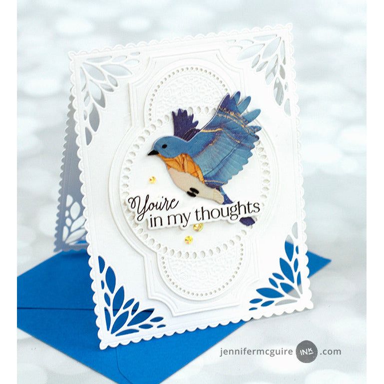 Daisy Layers Bouquet - 6x8 Photopolymer Stamp Set - Honey Bee Stamps