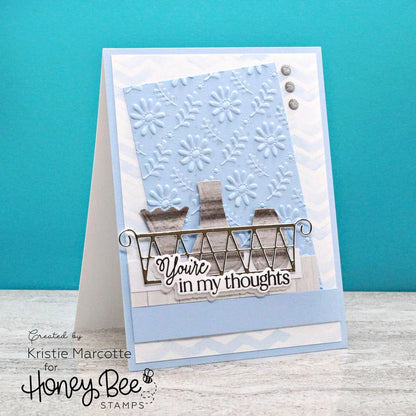 Daisy Layers Bouquet - Honey Cuts - Coordinating Dies - Honey Bee Stamps