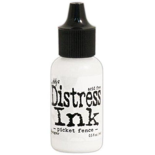 Distress Re - Inker 0.5oz - Picket Fence - White - Honey Bee Stamps