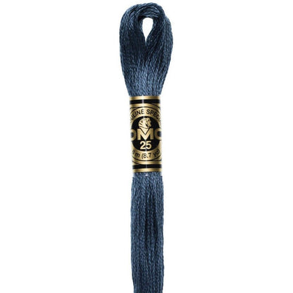 DMC Embroidery Floss, 6 - Strand - Antique Blue Dark 930 - Honey Bee Stamps