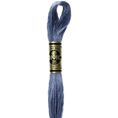 DMC Embroidery Floss, 6 - Strand - Antique Blue Medium 931 - Honey Bee Stamps