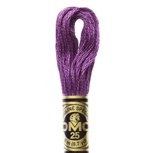 DMC Embroidery Floss, 6 - Strand - Antique Violet Dark 327 - Honey Bee Stamps