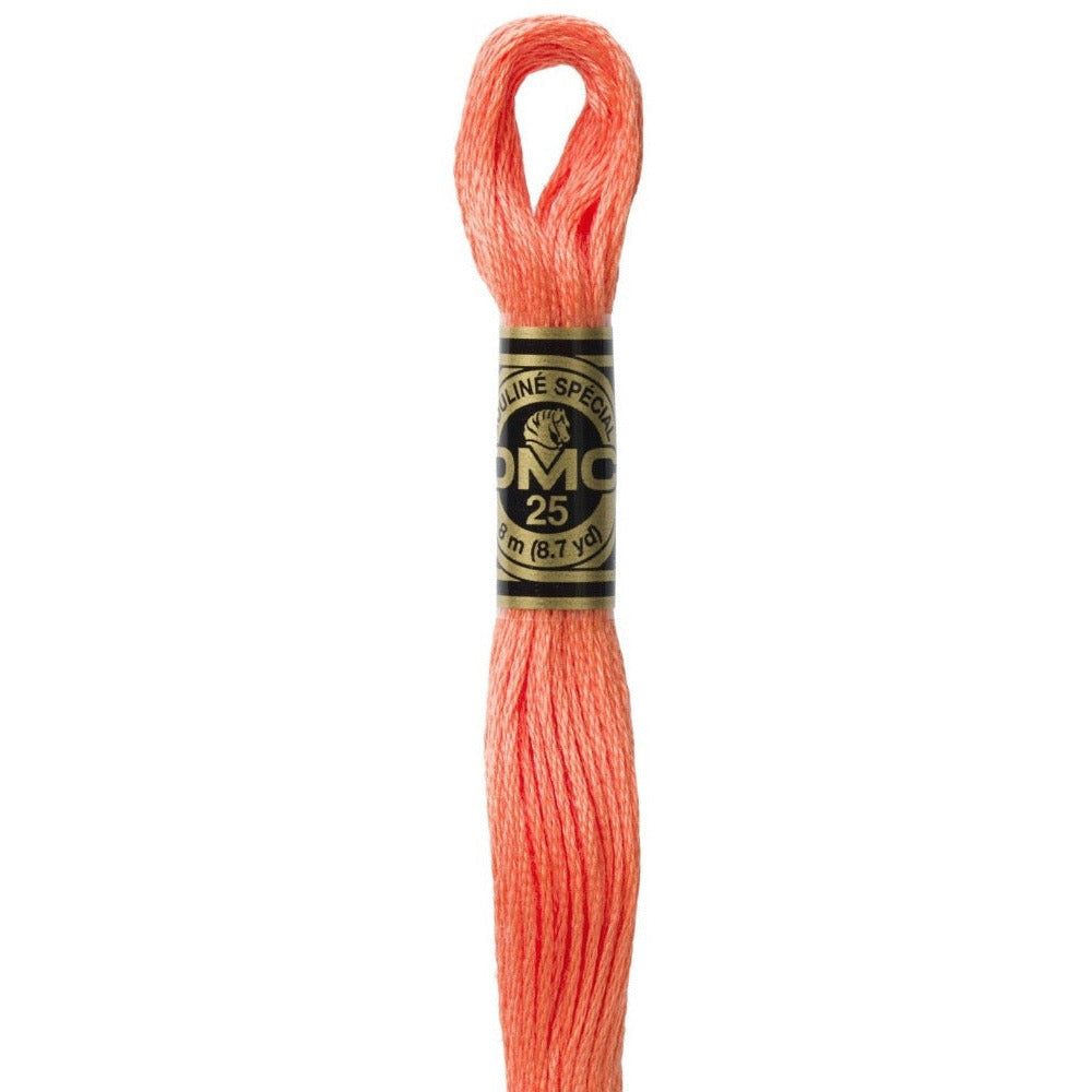 DMC Embroidery Floss, 6 - Strand - Apricot Medium 3340 - Honey Bee Stamps