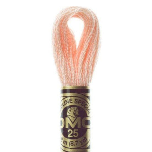 DMC Embroidery Floss, 6 - Strand - Apricot Very Light 967 - Honey Bee Stamps