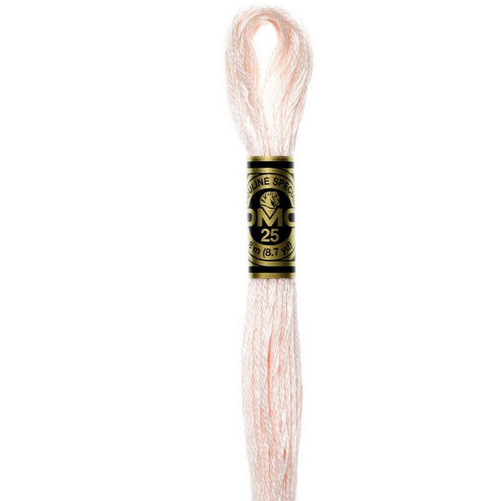 DMC Embroidery Floss, 6 - Strand - Baby Pink Light 819 - Honey Bee Stamps