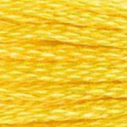 DMC Embroidery Floss, 6 - Strand - Bright Canary 973 - Honey Bee Stamps