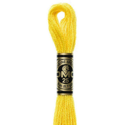 DMC Embroidery Floss, 6 - Strand - Bright Canary 973 - Honey Bee Stamps