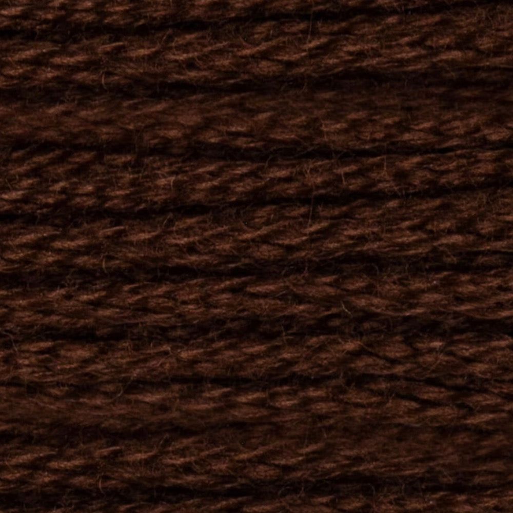 DMC Embroidery Floss, 6 - Strand - Coffee Brown Ultra Dark 938 - Honey Bee Stamps