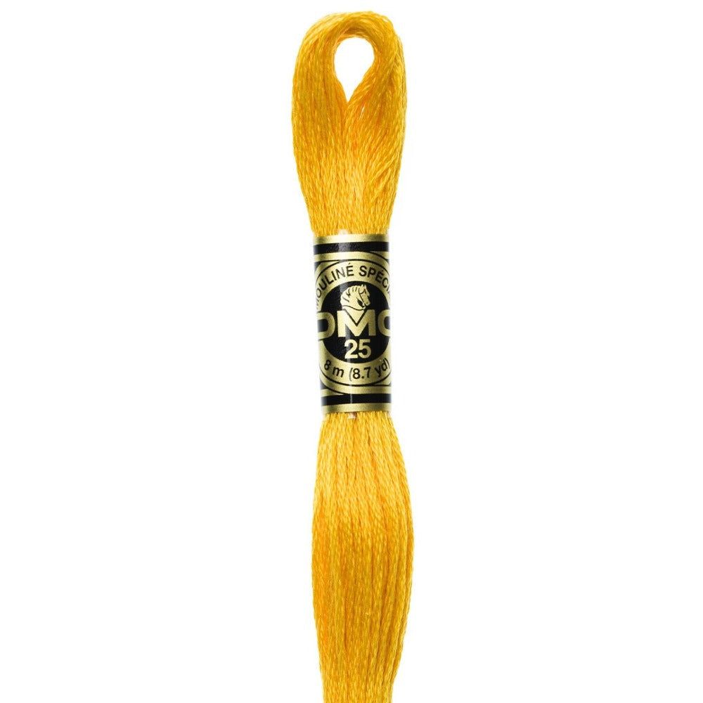 DMC Embroidery Floss, 6 - Strand - Deep Canary 972 - Honey Bee Stamps