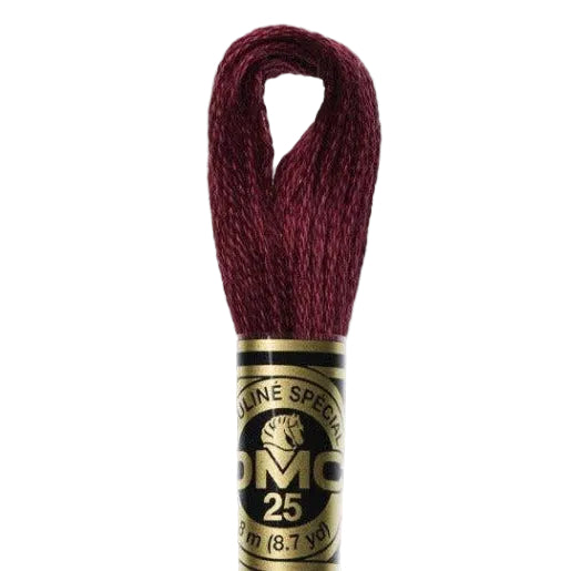 DMC Embroidery Floss, 6 - Strand - Garnet Dark 814 - Honey Bee Stamps