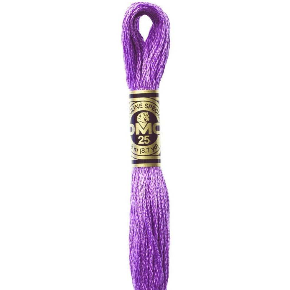 DMC Embroidery Floss, 6 - Strand - Lavender Very Dark 208 - Honey Bee Stamps