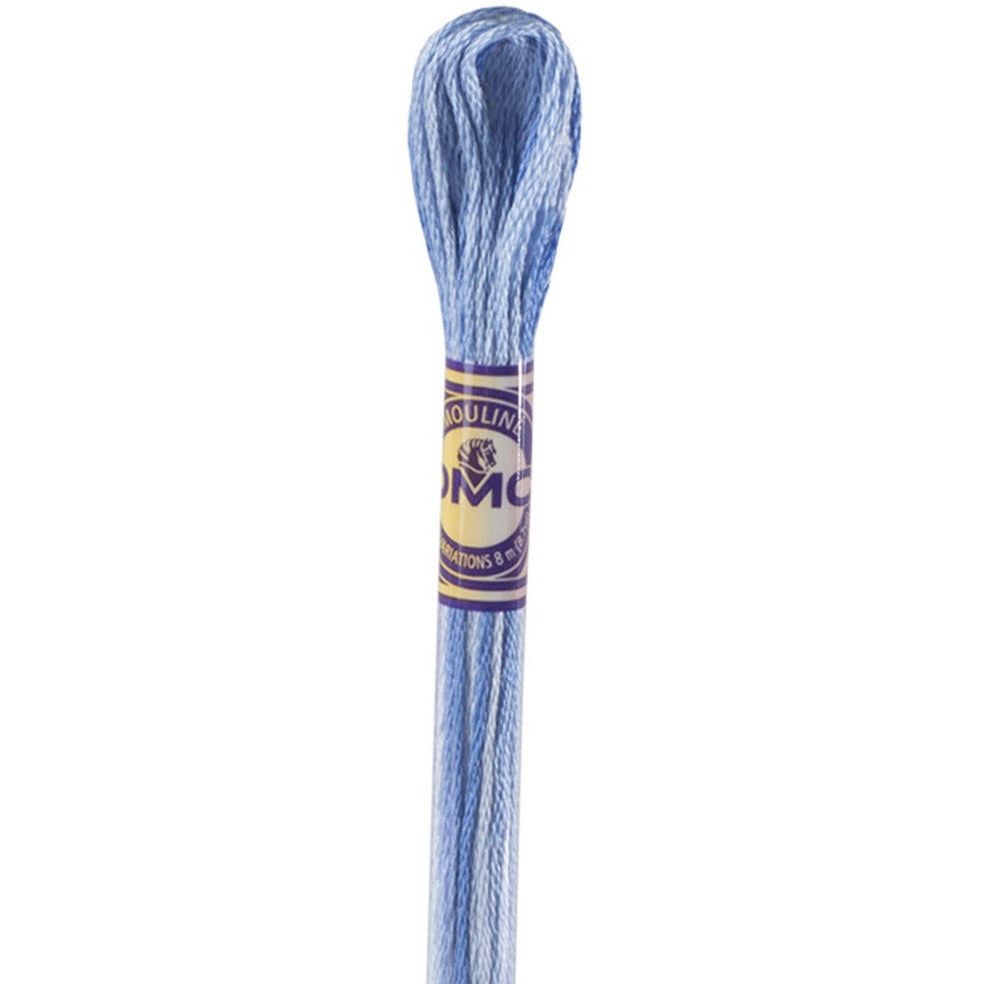 DMC Embroidery Floss, 6 - Strand Multi - Color Variations - Crystal Water - Honey Bee Stamps