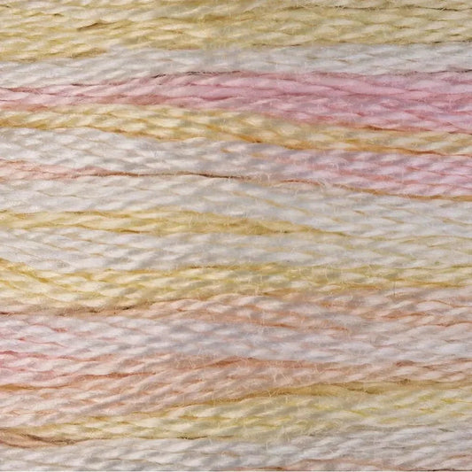 DMC Embroidery Floss, 6 - Strand Multi - Color Variations - Glistening Pearls - Honey Bee Stamps