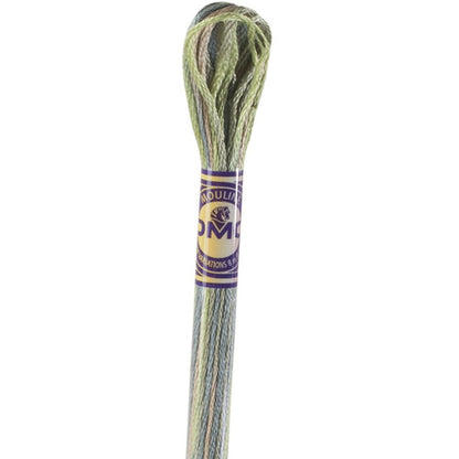 DMC Embroidery Floss, 6 - Strand Multi - Color Variations - Morning Meadow - Honey Bee Stamps