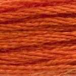 DMC Embroidery Floss, 6 - Strand - Orange Spice Dark 720 - Honey Bee Stamps