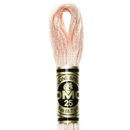 DMC Embroidery Floss, 6 - Strand - Peach Very Light 948 - Honey Bee Stamps
