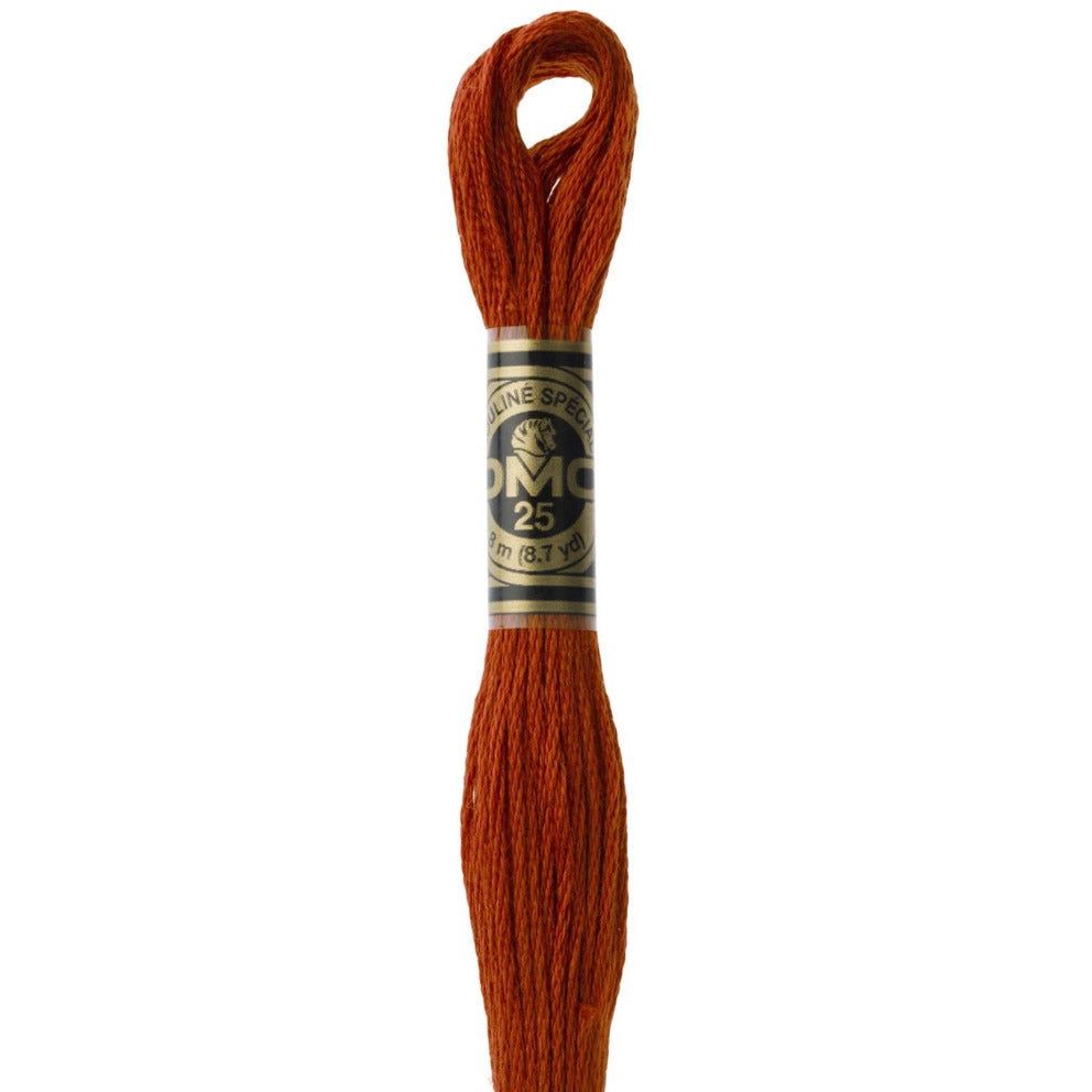 DMC Embroidery Floss, 6 - Strand - Terra Cotta Dark 355 - Honey Bee Stamps