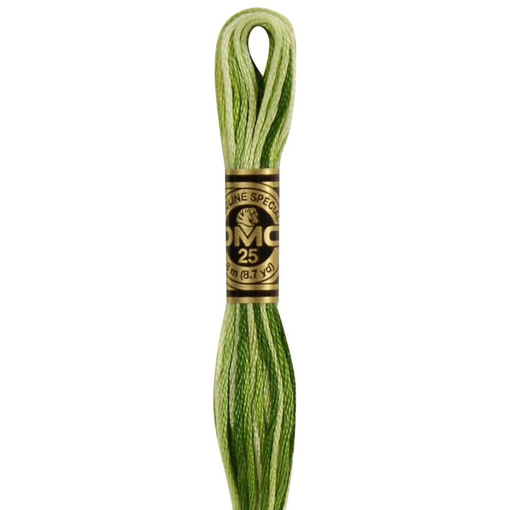 DMC Embroidery Floss, 6 - Strand - Variegated Avocado 92 - Honey Bee Stamps