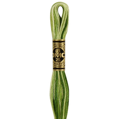 DMC Embroidery Floss, 6 - Strand - Variegated Avocado 92 - Honey Bee Stamps